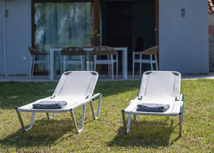 Bergamot & Myrtillo With Shared Pool,afitos #feelslikehome Villa Afytos