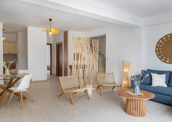 Villa Bergamot & Myrtillo With Shared Pool,afitos #feelslikehome